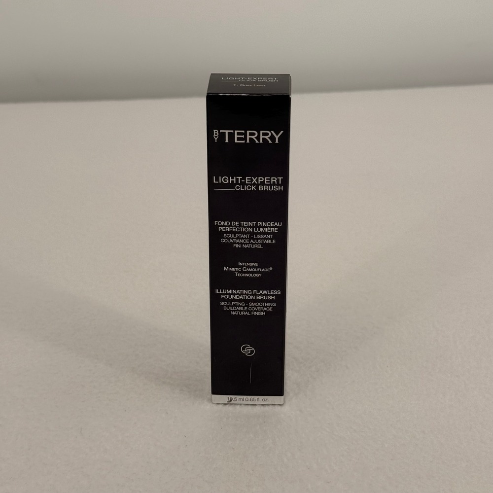 By Terry Light-Expert Click Brush Foundation 1 Rosy Light 0.65oz New in Box